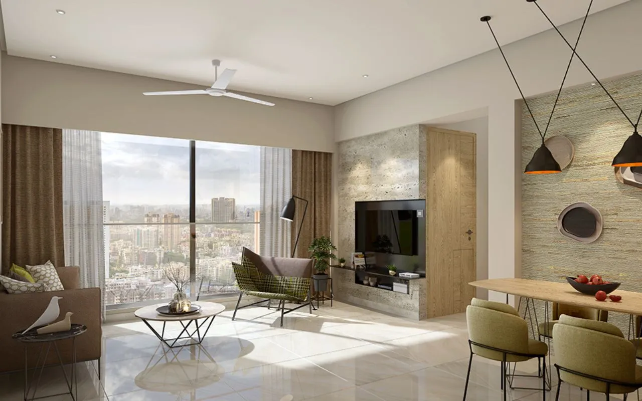 Abhinav The Curve Virar West sample flat interior